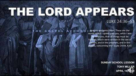 Sunday School Lesson For April 16 2023