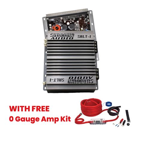Unleash the Power of Sound with Sundown Audio's Amplifier Kit - The Ultimate Upgrade for Your Car Audio System!