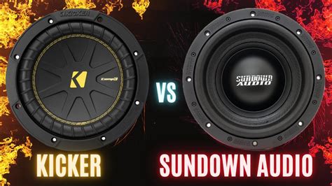Battle of the Bass Titans: Sundown Audio vs Kicker - Which Reigns Supreme?
