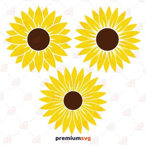 Download Sunflower Bundle Svg Cut Files Commercial Use
