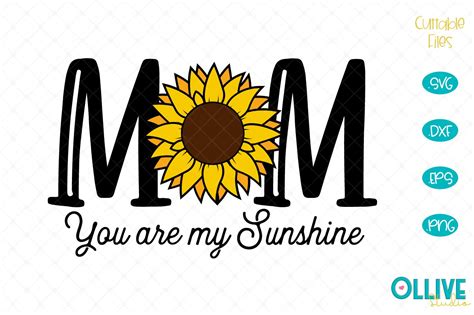 Download Sunflower Mom Cut Files