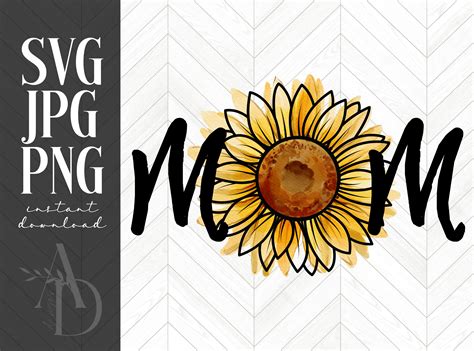 Download Sunflower Mom Printable