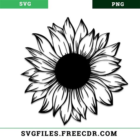 Unleash Your Creative Flair with Gorgeous Sunflower SVG Free Designs