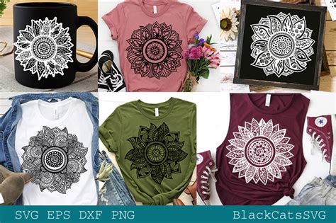 Download Sunflower Zentangles Bundle Files