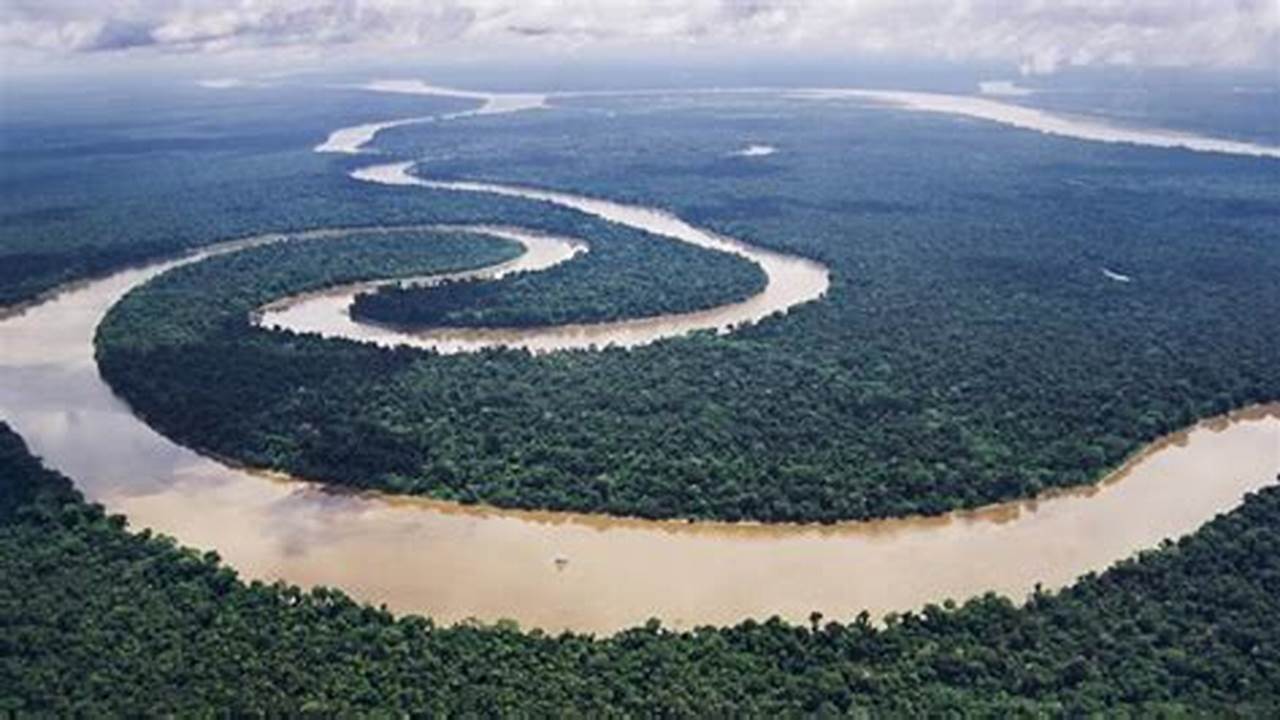 Sungai Ubangi Merupakan Rumah Bagi Beragam Flora Dan Fauna., Sungai Terpanjang