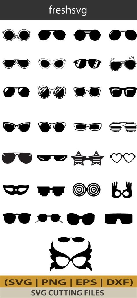 Download Sunglasses Bundle for Cricut Machine