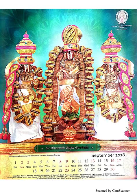 Sunnyvale Temple Calendar