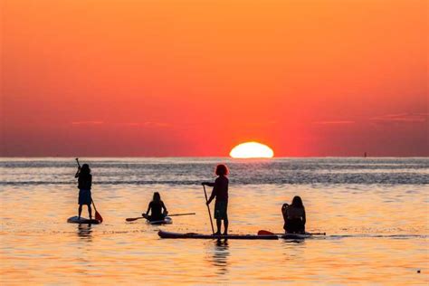 Sunrise Paddle Boarding