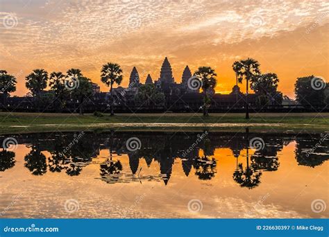Sunrise at Angkor Wat Reflections