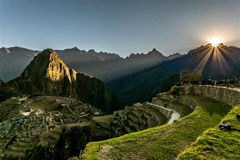 Sunrise over Machu Picchu