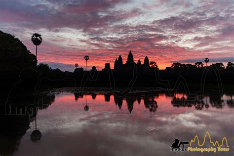 Sunrise views at Angkor Wat