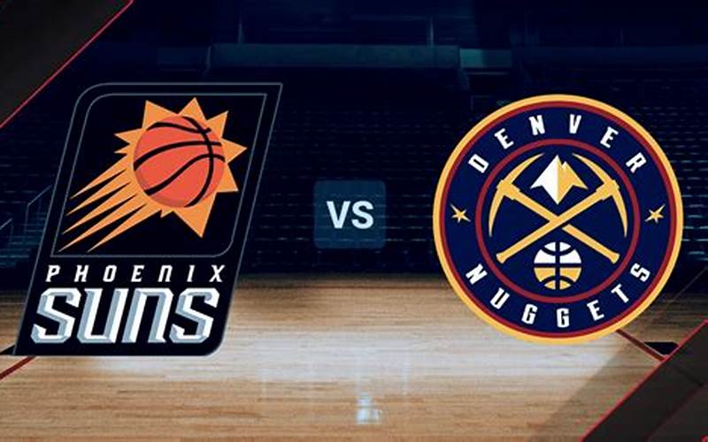 Suns Vs Nuggets Background