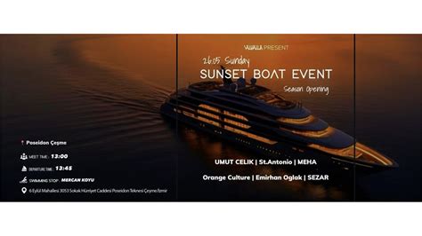 Sunset Çeşme Boat
