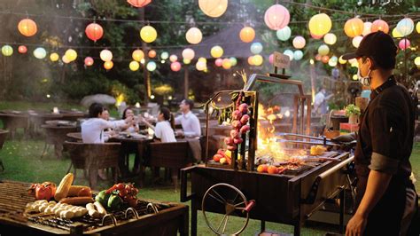 Sunset BBQ Outdoor Dining