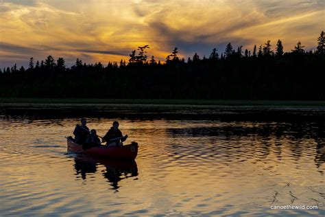 Sunset Canoeing