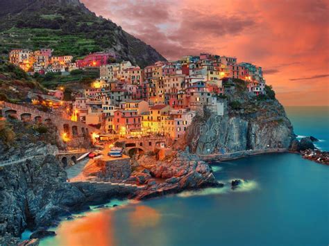 Sunset Cinque Terre