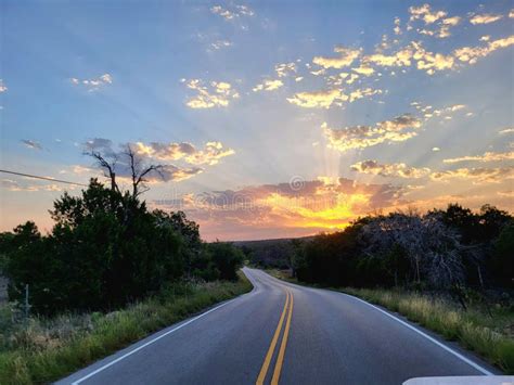 Sunset Drive Home