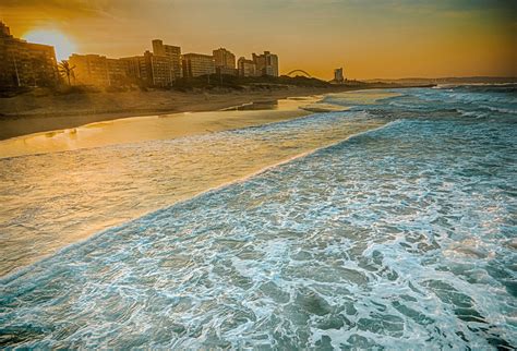 Sunset Durban Beach