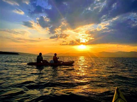 Sunset Kayaking Split photo