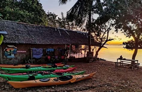 Sunset Kayaking Trails Around Coron