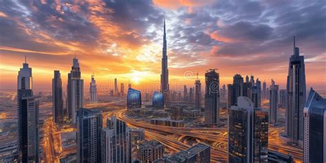 Sunset Over Dubai