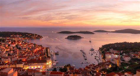 Sunset Over Hvar