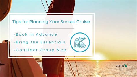 Sunset Sail Tips