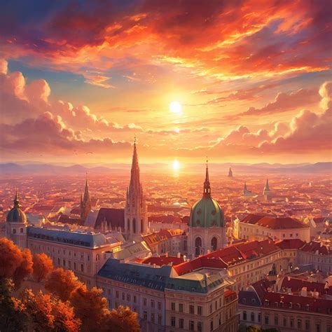 Sunset Vienna