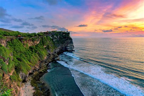 Sunset Views From Bali Mountains
