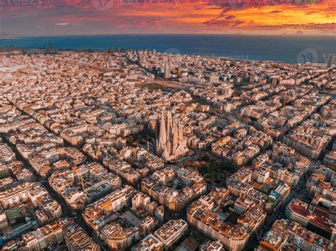 Sunset Views in Barcelona