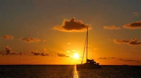 Sunset Views on Mauritius Cruise