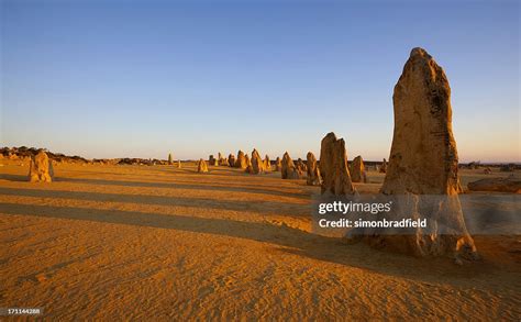 Sunset at the Pinnacles Desert