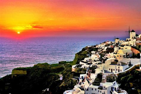 Sunset in Greece