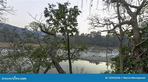Sunset in Jim Corbett