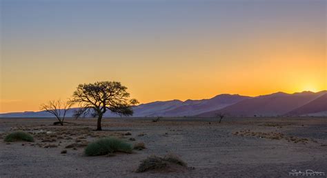 Sunset in Sossusvlei