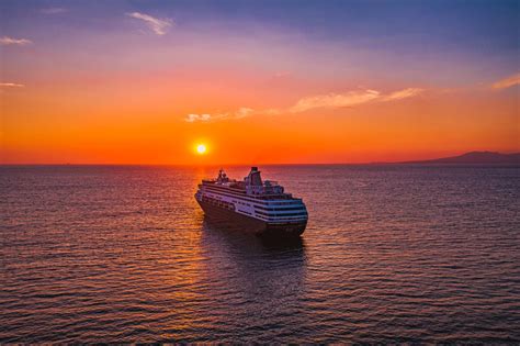 Sunset on Cruise Ship