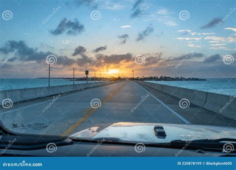 Sunset on Overseas Highway