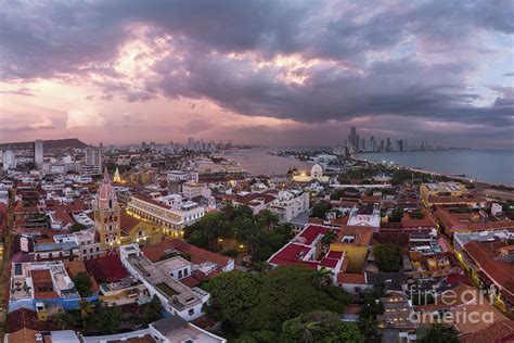 Sunset over Cartagena