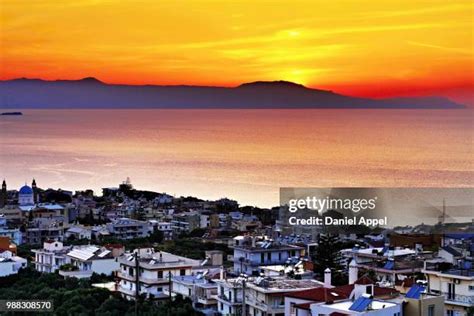 Sunset over Chania