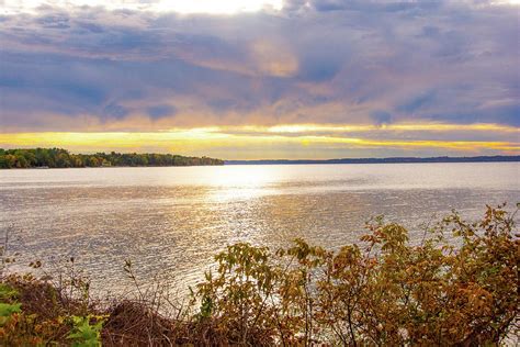 Sunset over Grand Traverse Bay