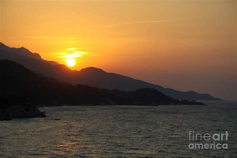 Sunset over Samos
