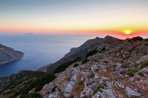 Sunset over Sifnos