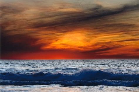 Sunset over the Pacific