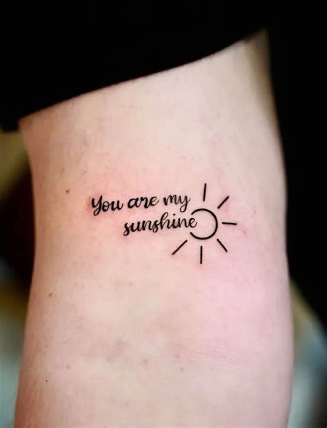 Sunshine Tattoos Meaning