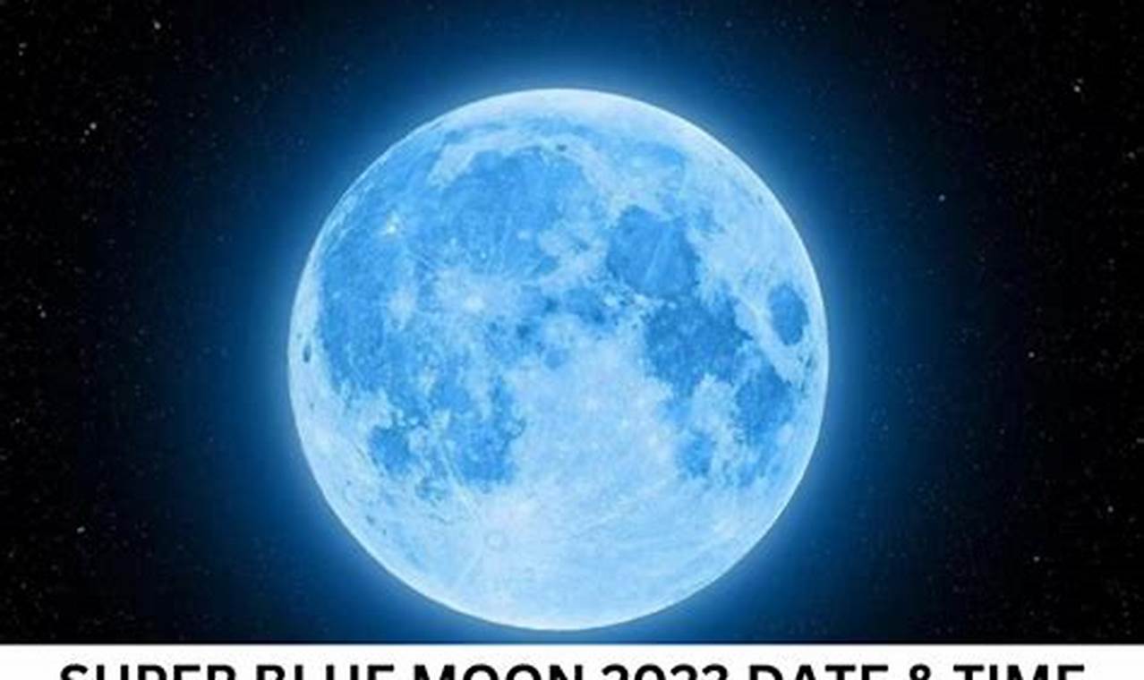 Super Blue Moon 2024 Australia Time