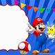 Super Mario Bros Invitations Template