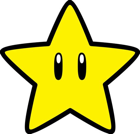 Super Mario Star Printable