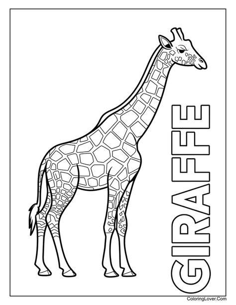 Super Coloring Pages Giraffe