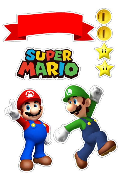 Super Mario Bros Printables