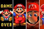 Super Mario Game Over Evolution